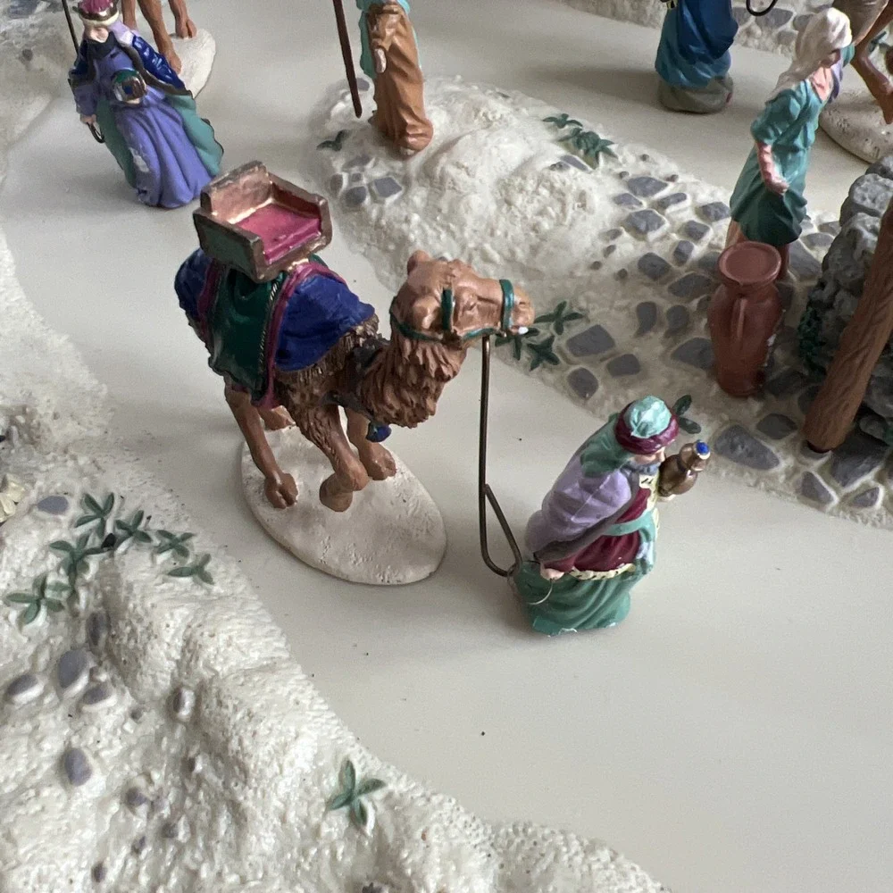Mr Christmas Christmas in Bethlehem Animated Nativity Scene in Box Wiseman Move!